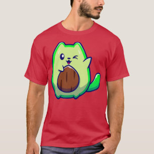 Avocado Cat T-Shirt