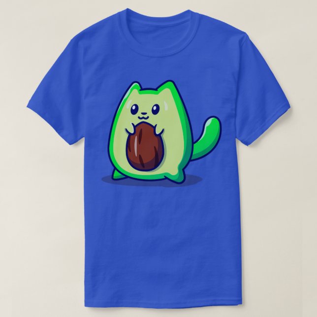 avocado cat T-Shirt (Design Front)