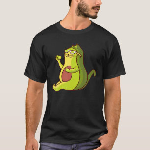 Avocado Cat Vegan Avogado Kitty Avocato Kitten T-Shirt