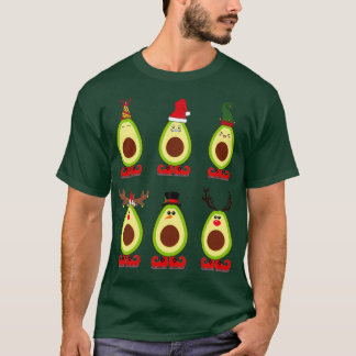 Avocado Christmas Theme avo merry christmas avo xm T-Shirt