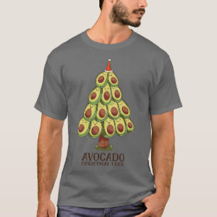 Avocado Christmas tree 3 T-Shirt