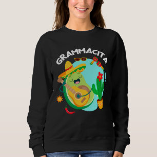 Avocado Cinco De Mayo Grammacita Guacamole Grandma Sweatshirt