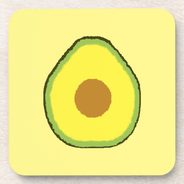 Avocado Coaster (Front)