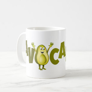 Avocado coffee mug