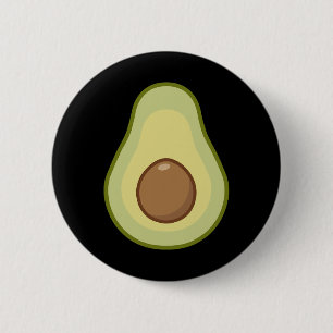 Avocado Costume  - Halloween Vegan  6 Cm Round Badge