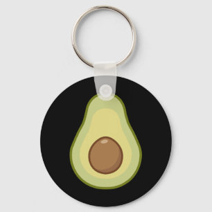 Avocado Costume - Halloween Vegan Key Ring