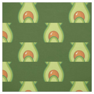 Avocado Cute Vegetables Food Fabric