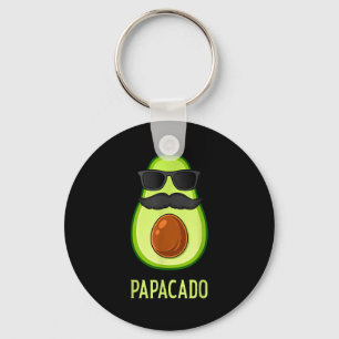 Avocado Dad Papacado Funny Daddy Father Avocado  Key Ring