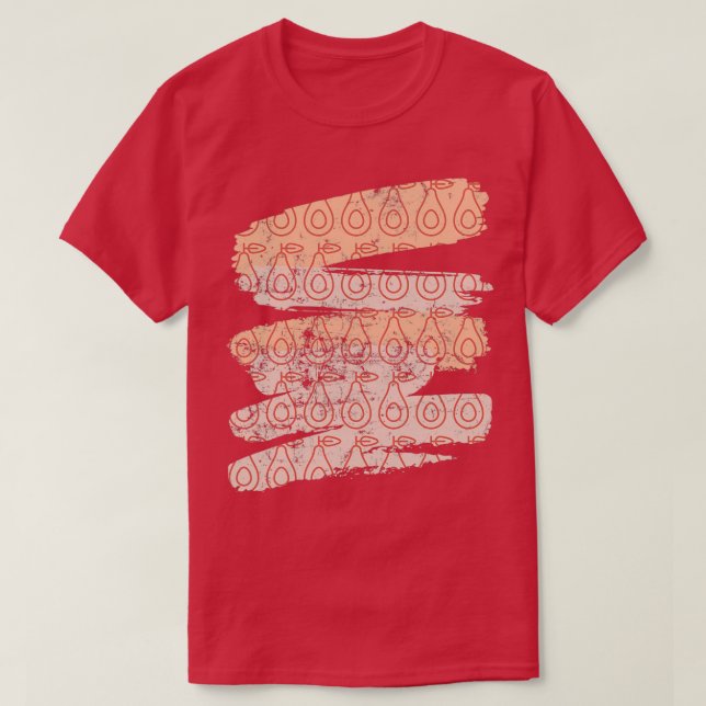 Avocado design12 T-Shirt (Design Front)