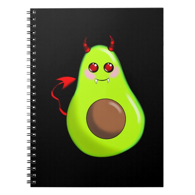 Avocado devil notebook (Front)
