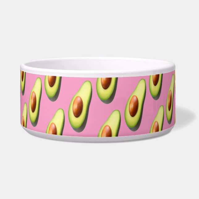 "Avocado" Dog Bowl (Front)