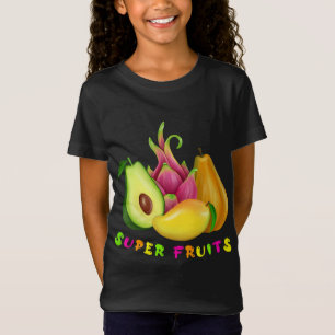 Avocado - Dragon - Fruit - Mango - Papaya Foodie T-Shirt