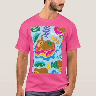 Avocado Exotic Ornamen Wild T-Shirt