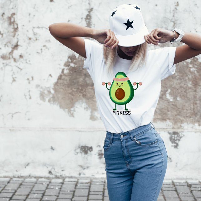 Avocado Fitness T-Shirt For Women (Creator Uploaded)