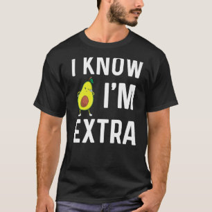 Avocado For Men Women Healthy Dessert Fruit Food T-Shirt