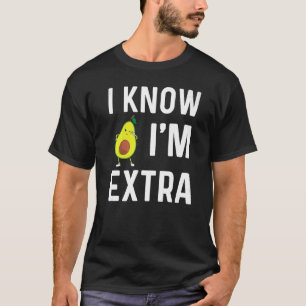 Avocado For Men Women Healthy Dessert Fruit Food T-Shirt