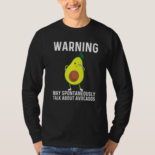 Avocado  For Men Women Healthy Dessert Fruit Food  T-Shirt (Front)