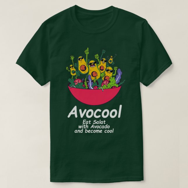 Avocado fruit cool gift gift idea cool T-Shirt (Design Front)