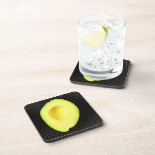 "Avocado Fruit" Cute Photo. Buy Now Coaster