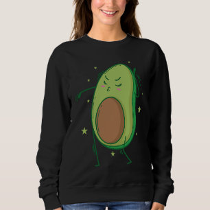 Avocado Fruit dances passionately Sweatshirt