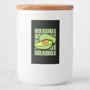 Avocado Fruit Food Label
