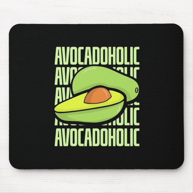 Avocado Fruit Food Mouse Pad (Front)