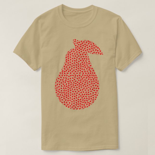 Avocado Fruit Lover Funny Hearts Love Avocado Vale T-Shirt (Design Front)