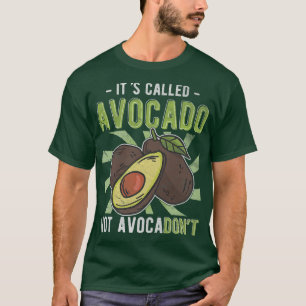 Avocado Fruit Meico Cinco De Mayo Vegan Diet Food T-Shirt