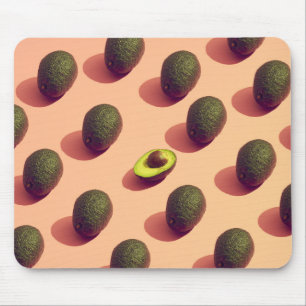 Avocado Fruit Potrait Mouse Pad