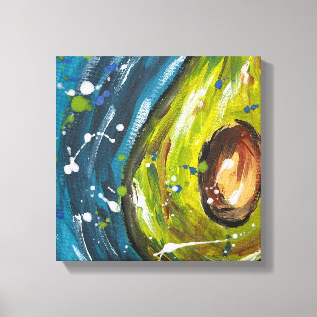 Avocado Fruit Wall Art (Front)