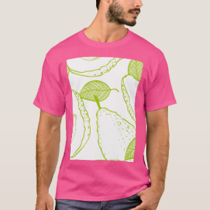 Avocado Fruits Juicy Fruit Colourful T-Shirt