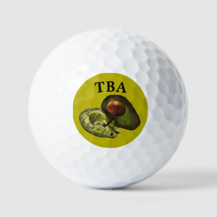 Avocado Golf Balls