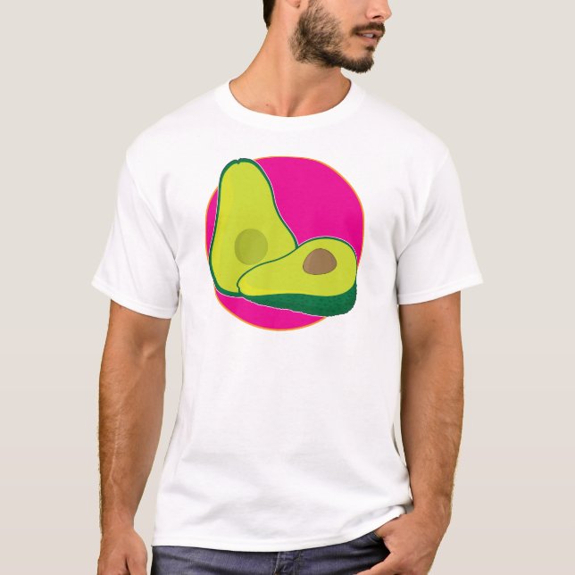 Avocado Graphic T-Shirt (Front)