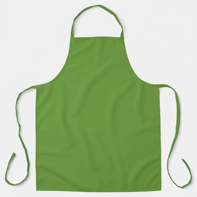 Avocado Green Apron (Front)