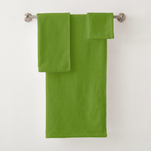 Avocado Green Bath Towel Set