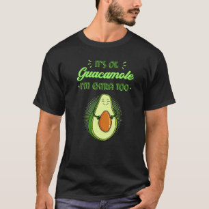 Avocado Guacamole Mexican Vegan Guac Food Cinco De T-Shirt