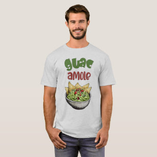Avocado Guacamole & Tortillas Mexican Food T-Shirt