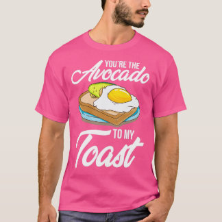 Avocado Guacamole Vegan Vegetarian Fruit Healthy 6 T-Shirt