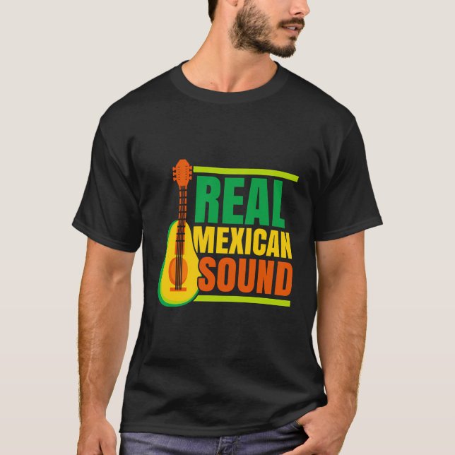 Avocado Guitar Player Guac Guitarist Guacamole Lov T-Shirt (Front)