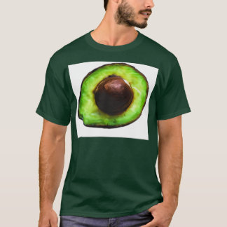 Avocado half oil painting 1 T-Shirt