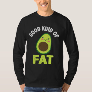 Avocado  Healthy Fruit Guacamole Vegetarian Vegan  T-Shirt
