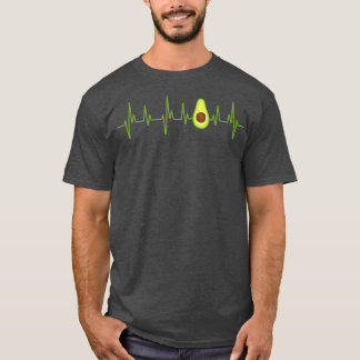 Avocado Heartbeat  Avocado For Men And Women 58  T-Shirt