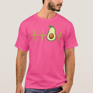 Avocado Heartbeat Avocado Vegan Men Women Classic T-Shirt