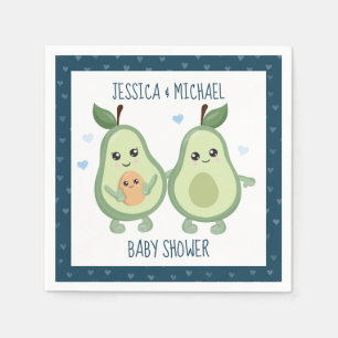 Avocado Holy Guacamole Baby Shower Napkin