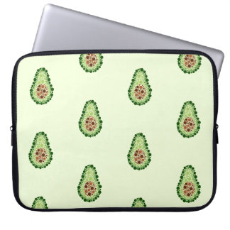 Avocado In Dots Laptop Sleeve