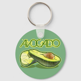 Avocado Key Ring