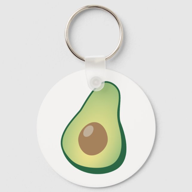 Avocado Keychain (Front)