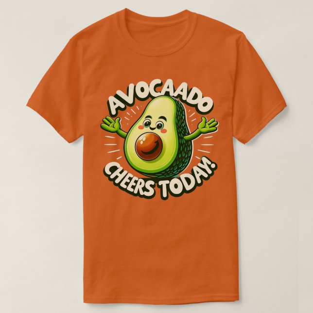 Avocado Kids Toddler Boys Cute Avo Good Day Funny T-Shirt (Design Front)
