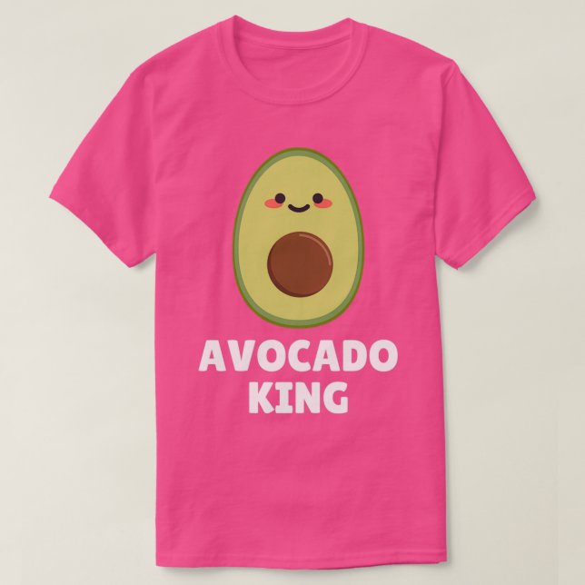 Avocado King T-Shirt (Design Front)