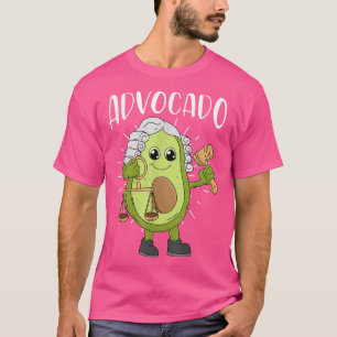 Avocado Law Study Student Advocado Lawyers T-Shirt
